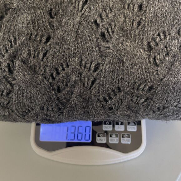 Odd Molly Long Cardigan Sweater S (1) Gray Wool Alpaca Blend 767 Tie Waist - Picture 14 of 15